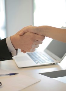 Salary Negotiation, Handshake