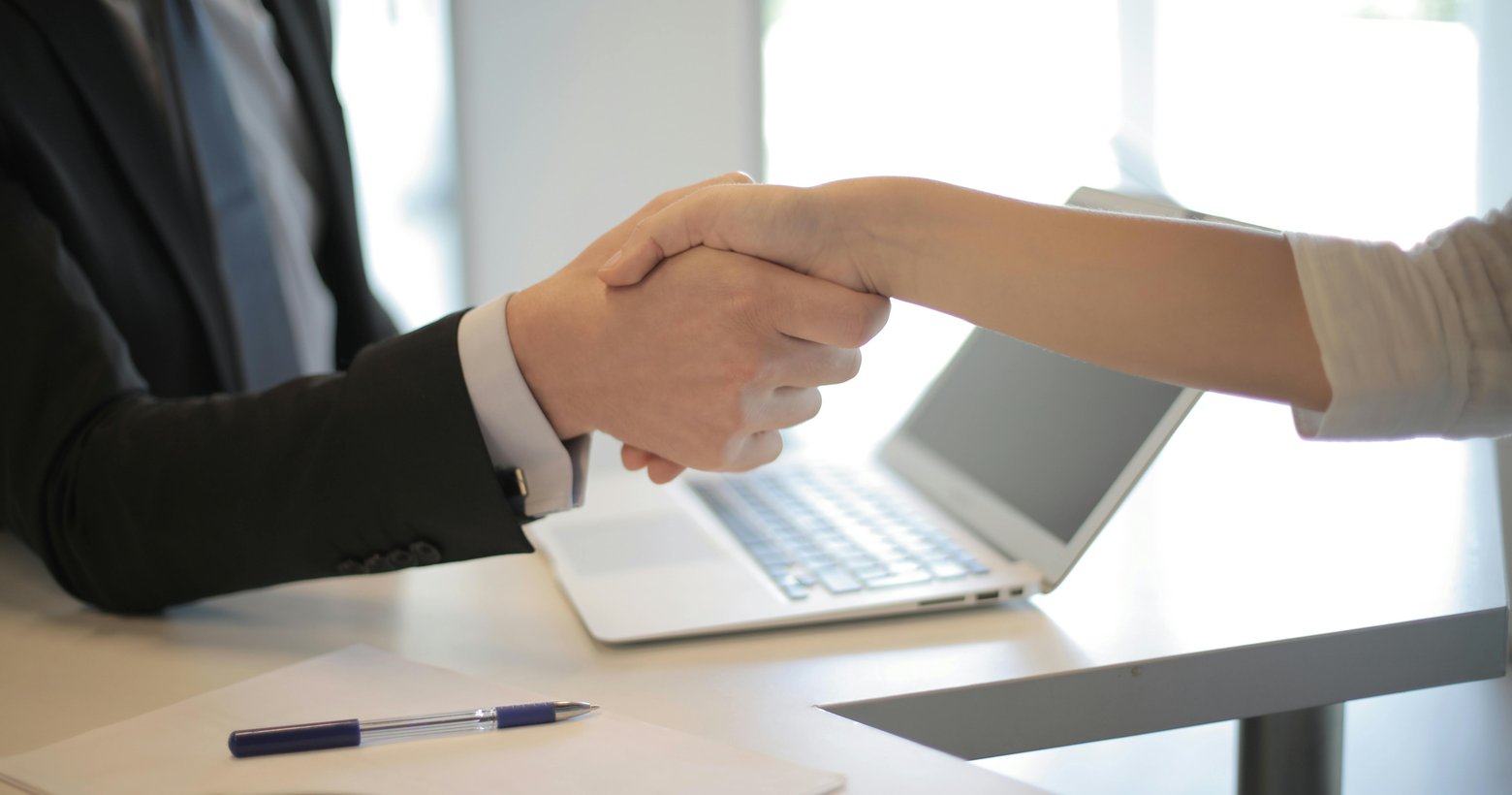 Salary Negotiation, Handshake